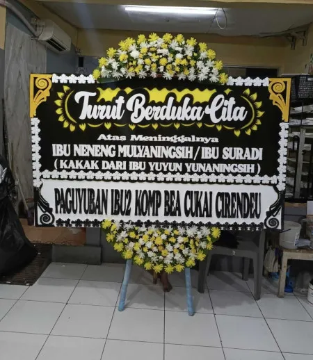Papan Bunga Duka Sukamaju Baru Tapos