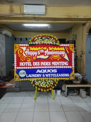 Papan Bunga di Sukamaju Baru Tapos
