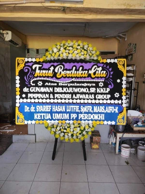 Papan Bunga di Sukamaju Baru Tapos